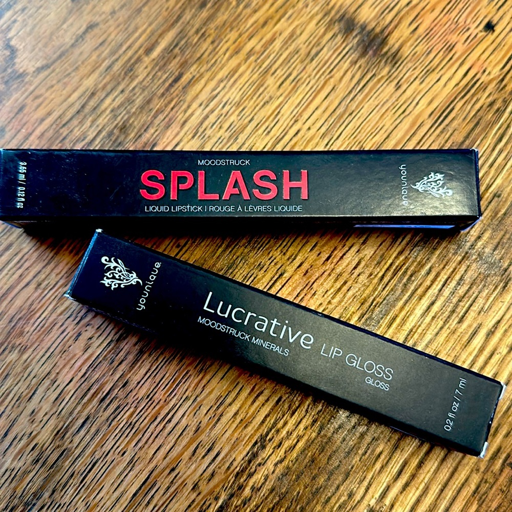 Brand new Younique Lip Gloss Bundle